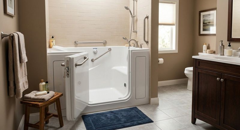 Elderly Bathtub Installation