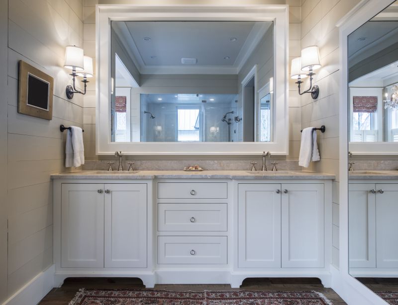 Custom Vanity with Lighting